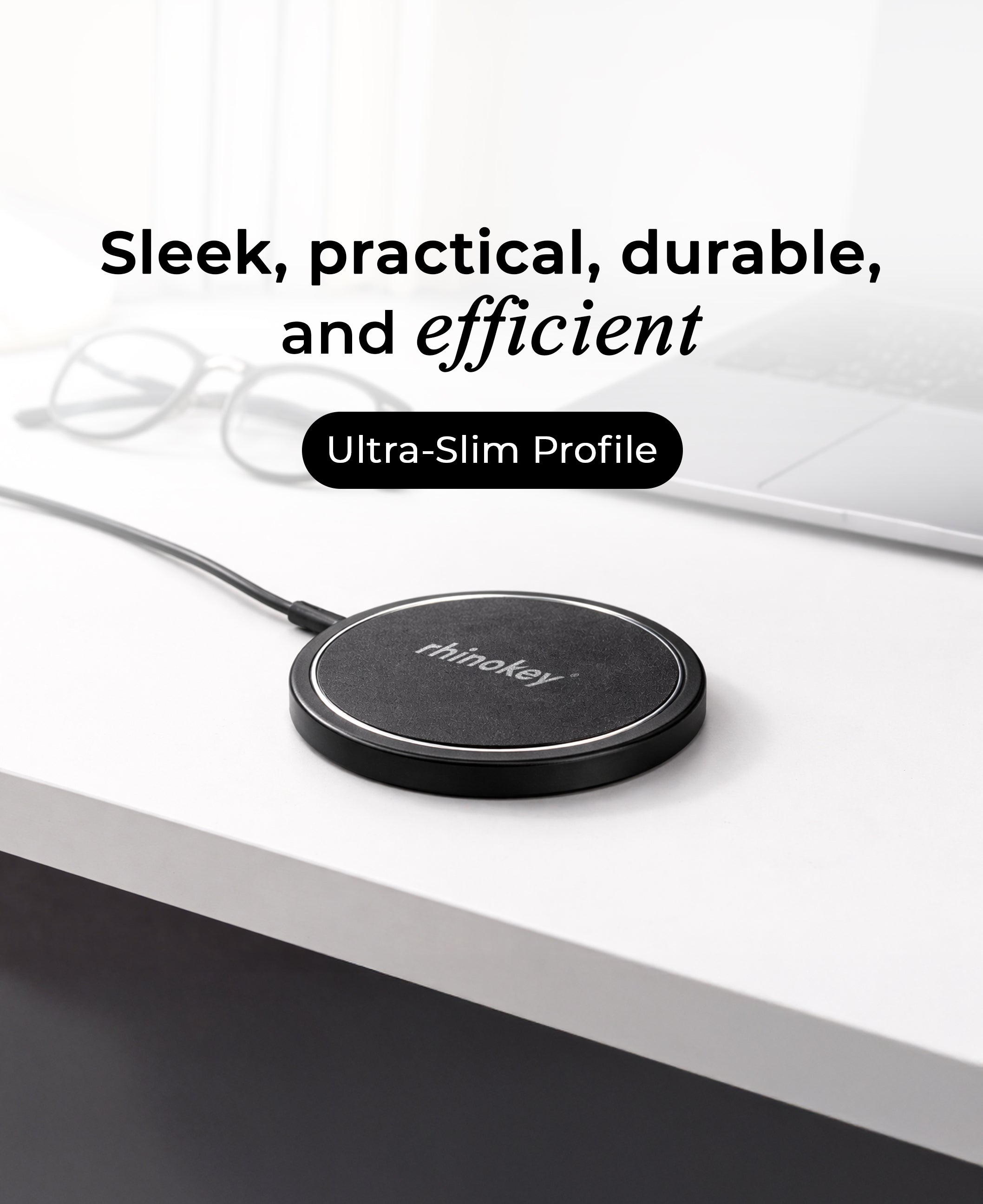 Ασύρματος Φορτιστής Rhinokey MagSafe