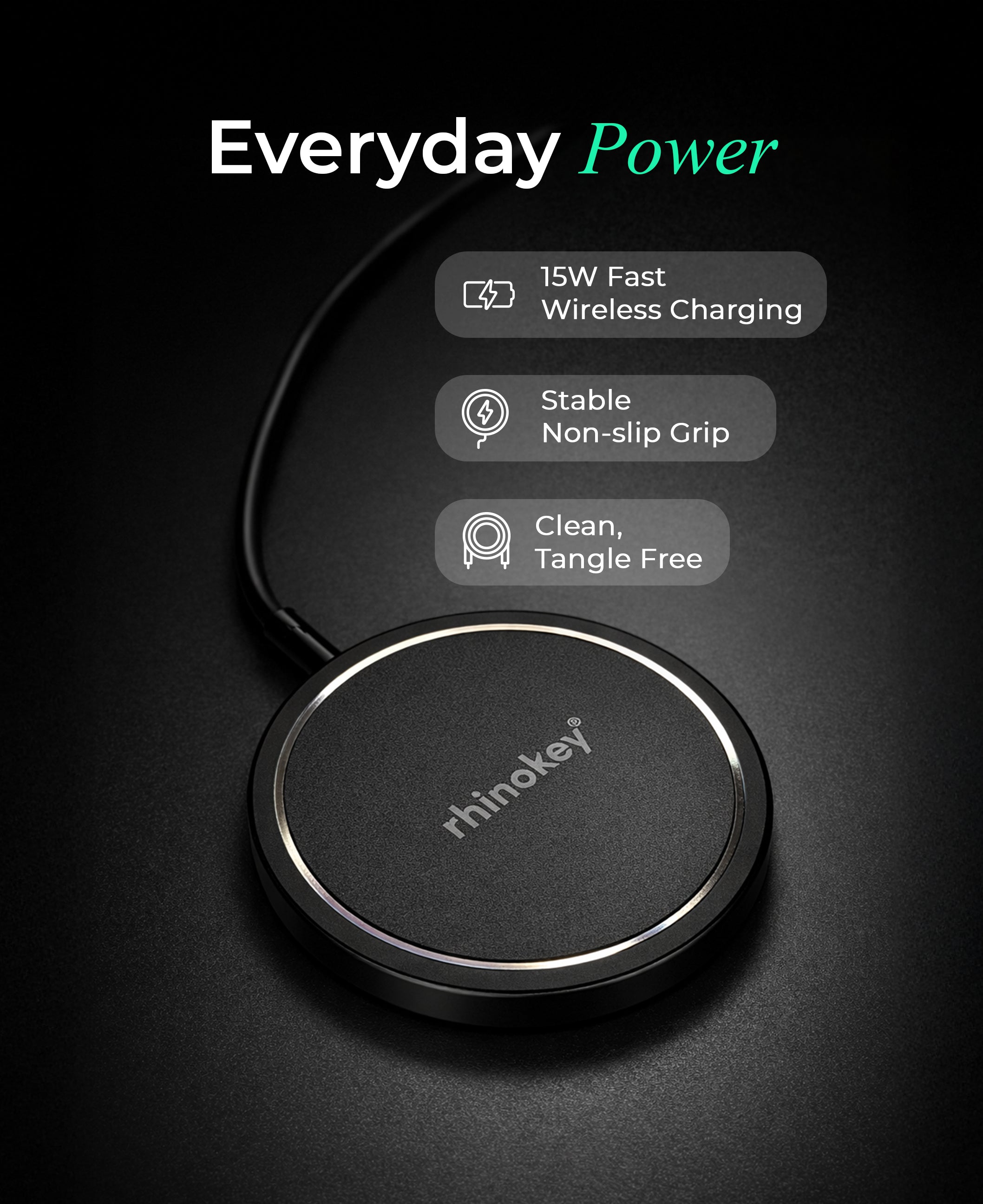 Ασύρματος Φορτιστής Rhinokey MagSafe