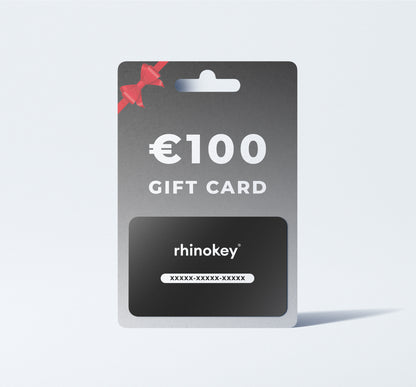 Tarjeta de regalo Rhinokey