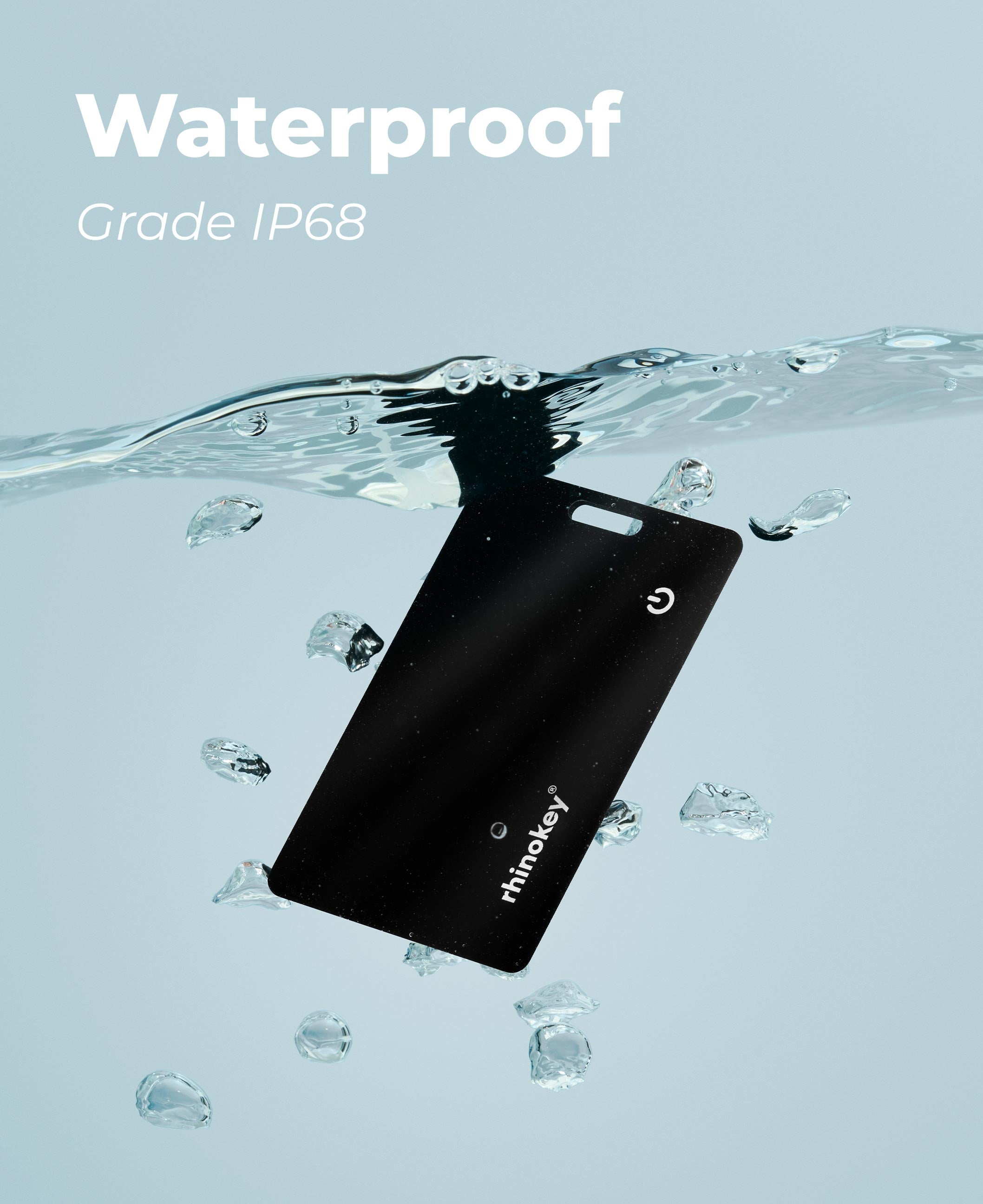Wallet Tracker Card 1.8mm Apple & Google Find My - Rhinokey